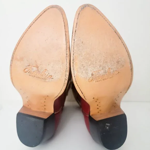 Fraulein Boot Company Thunderbird Cowboy Boots 9 - Picture 12 of 12